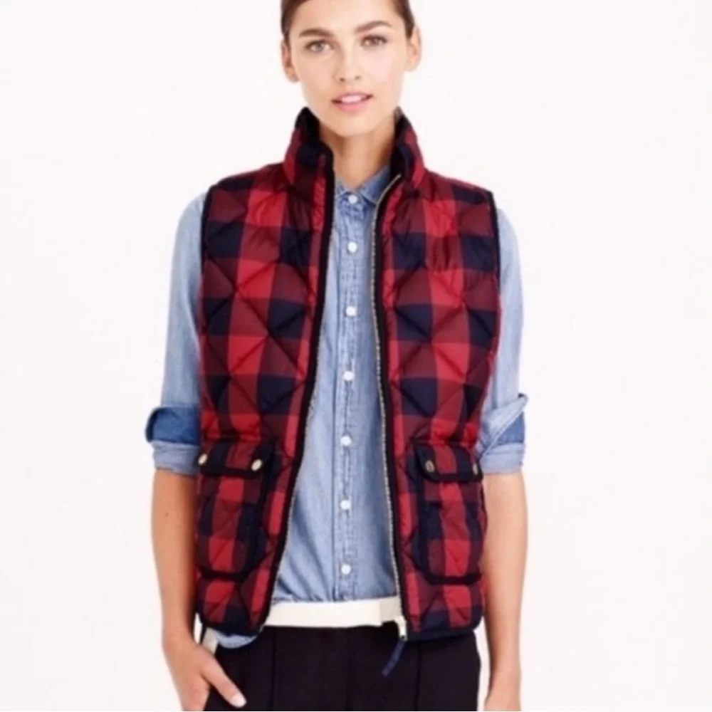 J. Crew | Vest | Excursion Buffalo Check